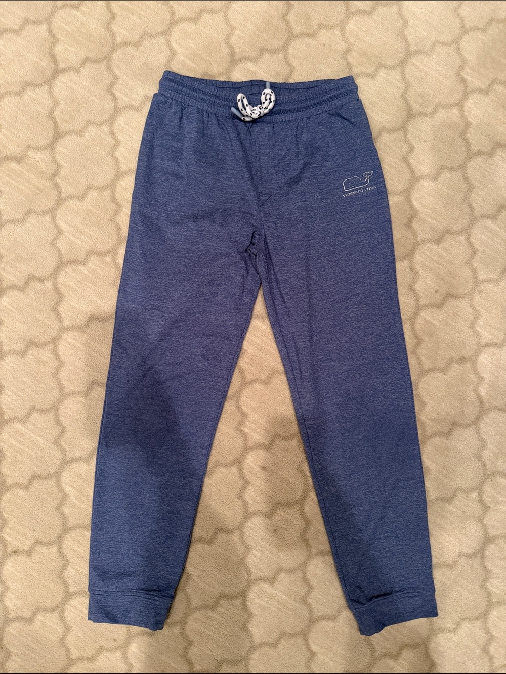 Vineyard Vines Kids Navy Heather Jogger Sweatpants